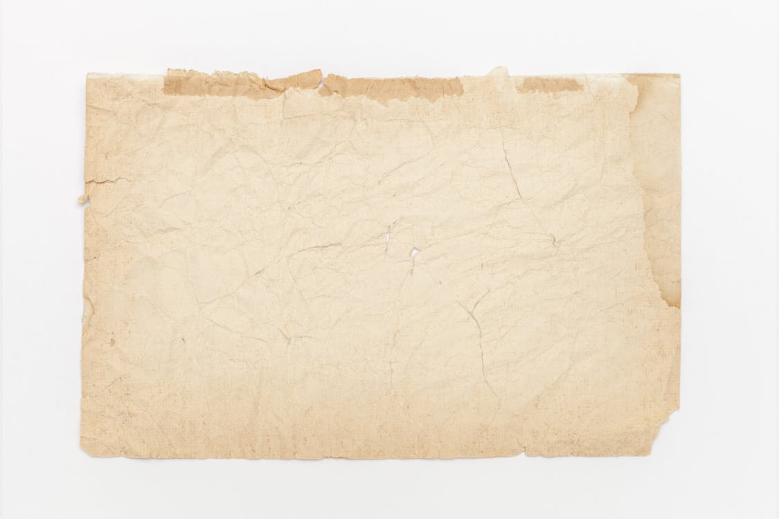 Brown Crumpled Paper