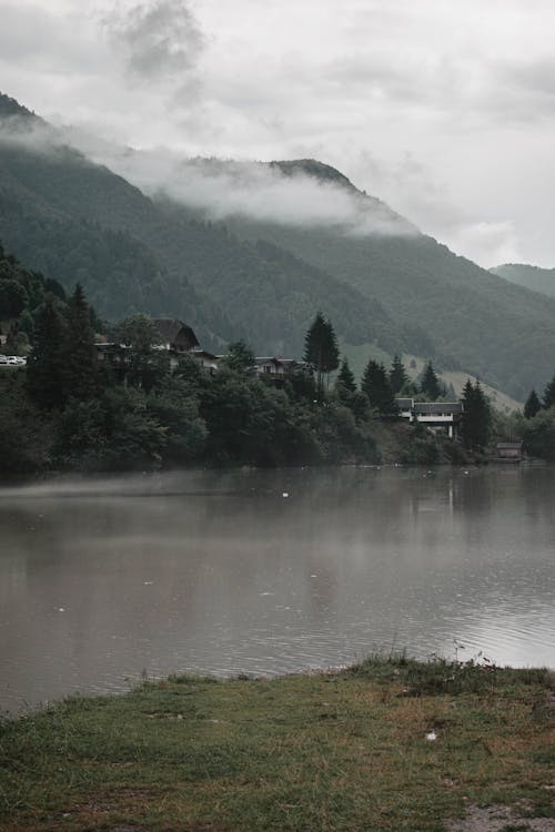 A Lake in a Rural Area