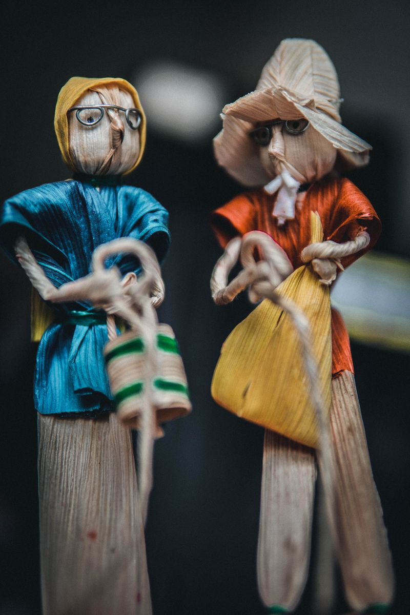 Corn-husk dolls