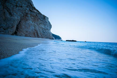 그리스, 바다 경치, 바닷가의 무료 스톡 사진