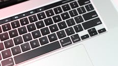 Close-Up Shot of a Keyboard of a Laptop