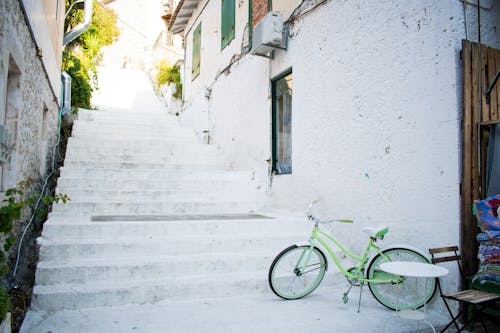 건축, 계단, 그리스의 무료 스톡 사진