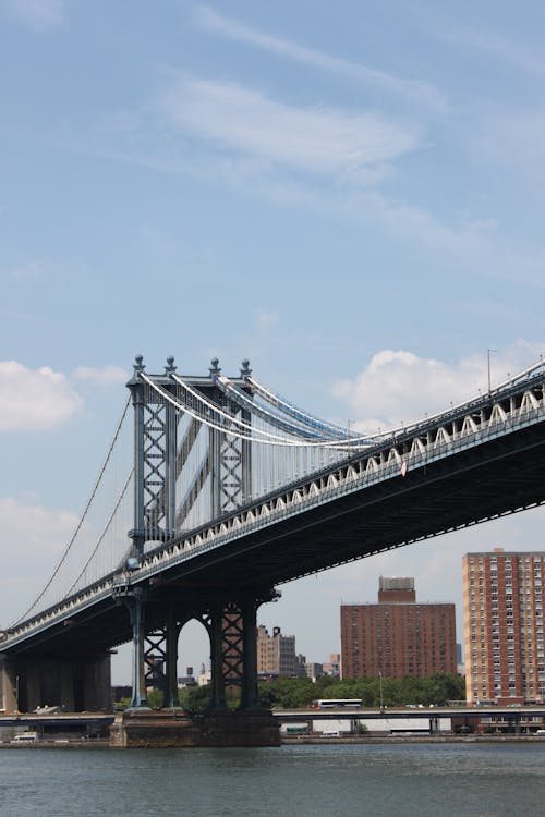 Gratis stockfoto met architectuur, Brooklyn Bridge, brug