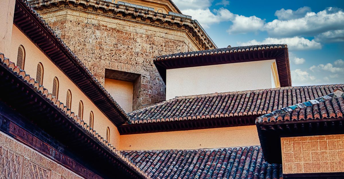 Stunning architectural details of an ornate historic building showcasing intricate patterns and textures.