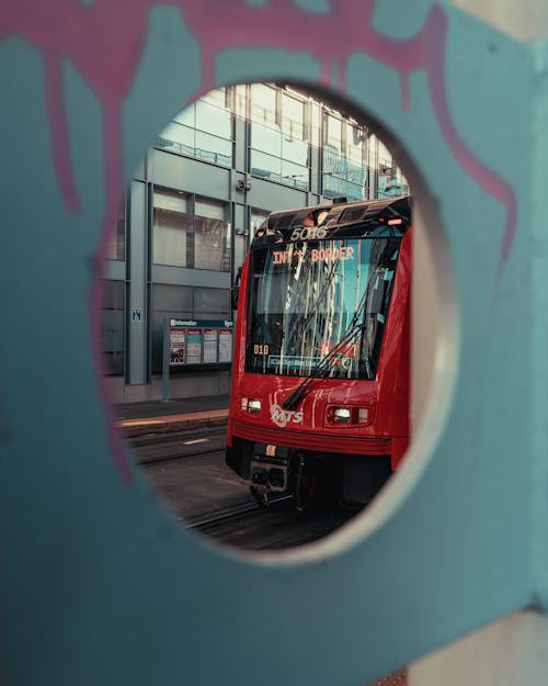 Tram through a Hole 
