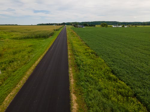 Ingyenes stockfotó aszfaltút, beton, drónfelvétel témában