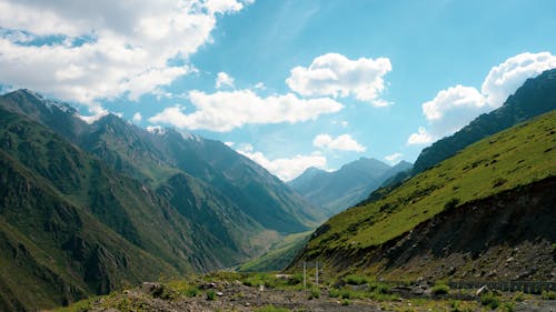 Gratis lagerfoto af bjerge, dal, kirgisistan