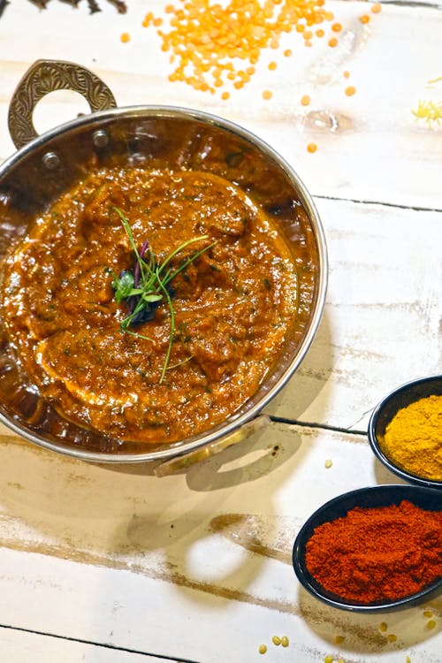 印度菜, 辣咖哩 的 免費圖庫相片