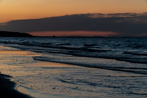 Free Beach During Sunset Stock Photo