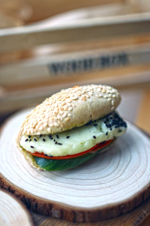 Close-up Photo of a Burger