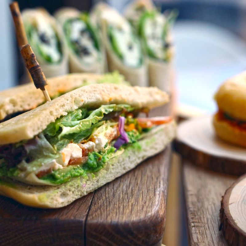 Turkey Avocado Ranch Wrap