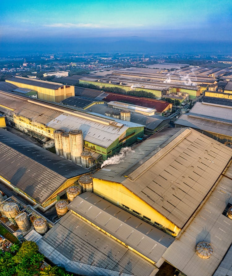 Warehouses In A City 