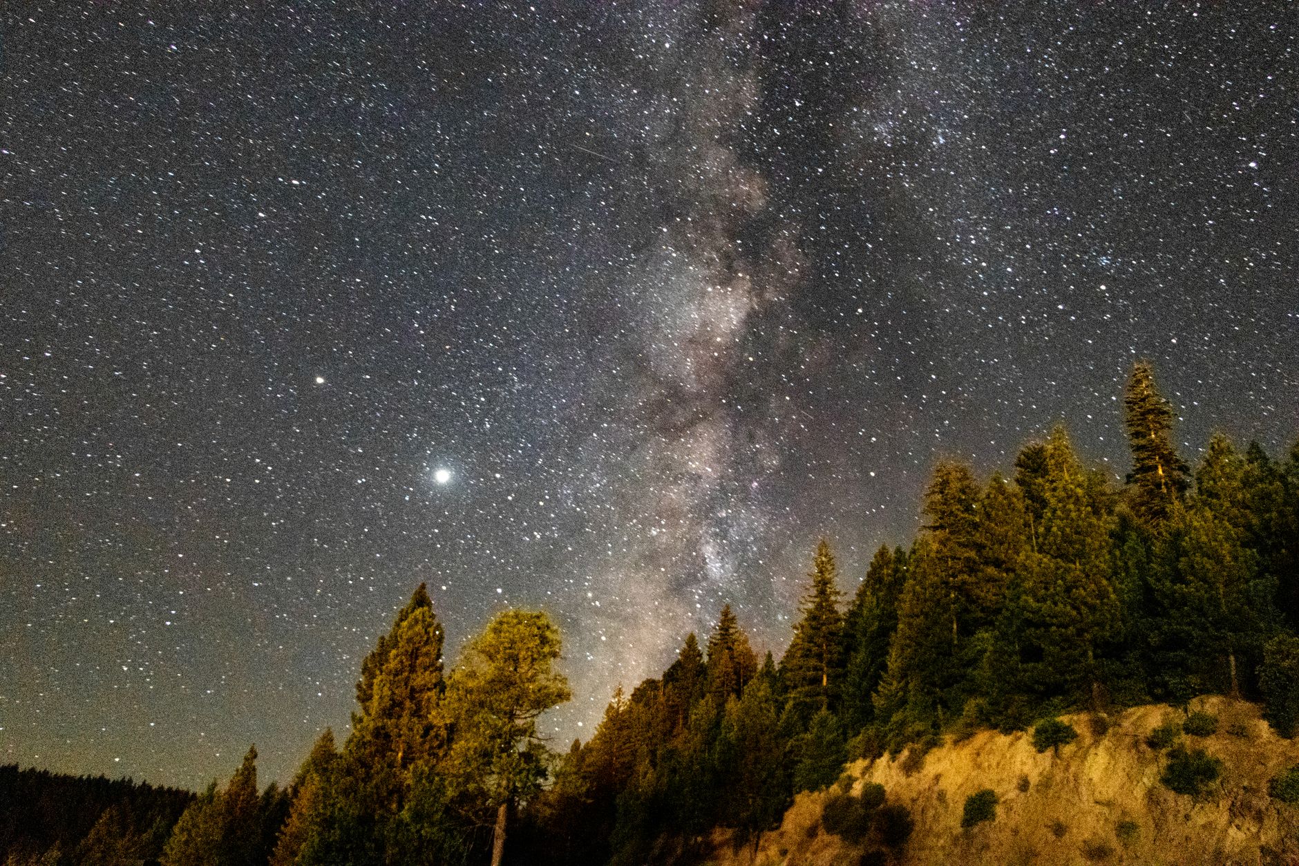 Glowing Stars In Wonderful Clear Sky At Night Free Stock Photo glowing-stars-in-wonderful-clear-sky-at-night-free-stock-photo
