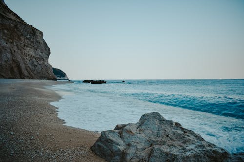 Beach by Blue Sea