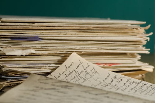 Gratis arkivbilde med bokstav, data, håndskrevet