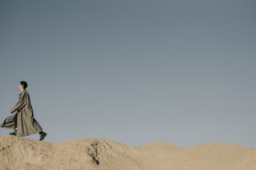 Brown Rock Formation Under Blue Sky