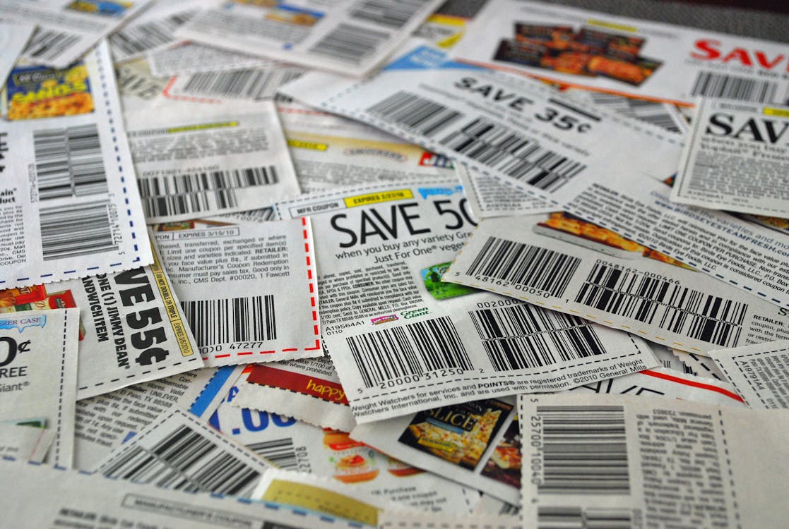 Free stock photo of coupons