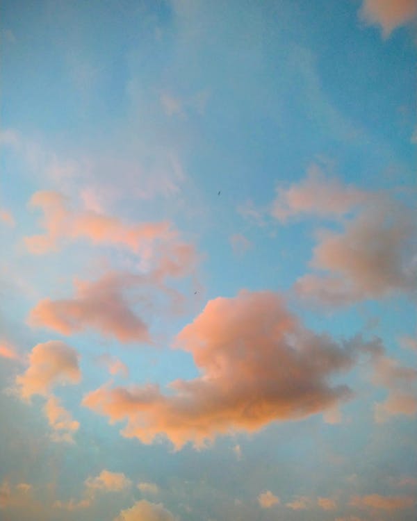 Blue Sky With White Clouds