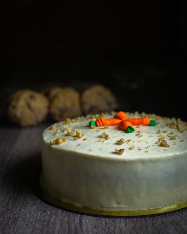Slice of spiced carrot loaf — photo by Darren Halos on Pexels