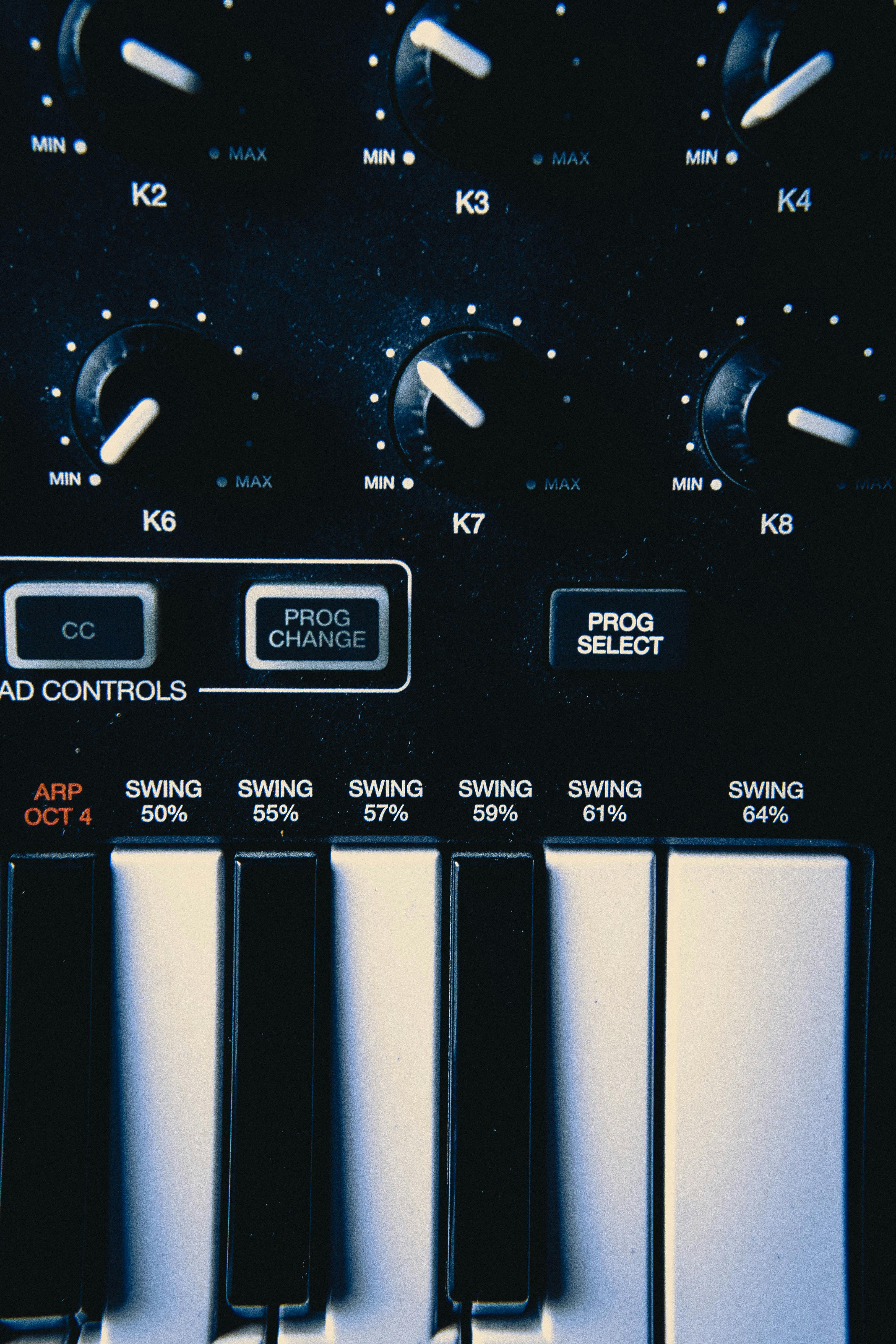 Black Piano Minor Keys · Free Stock Photo