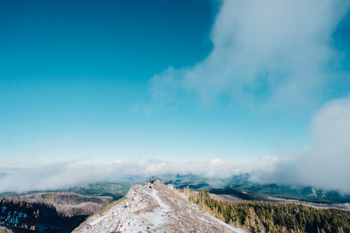 Aerial Photography of Mountains