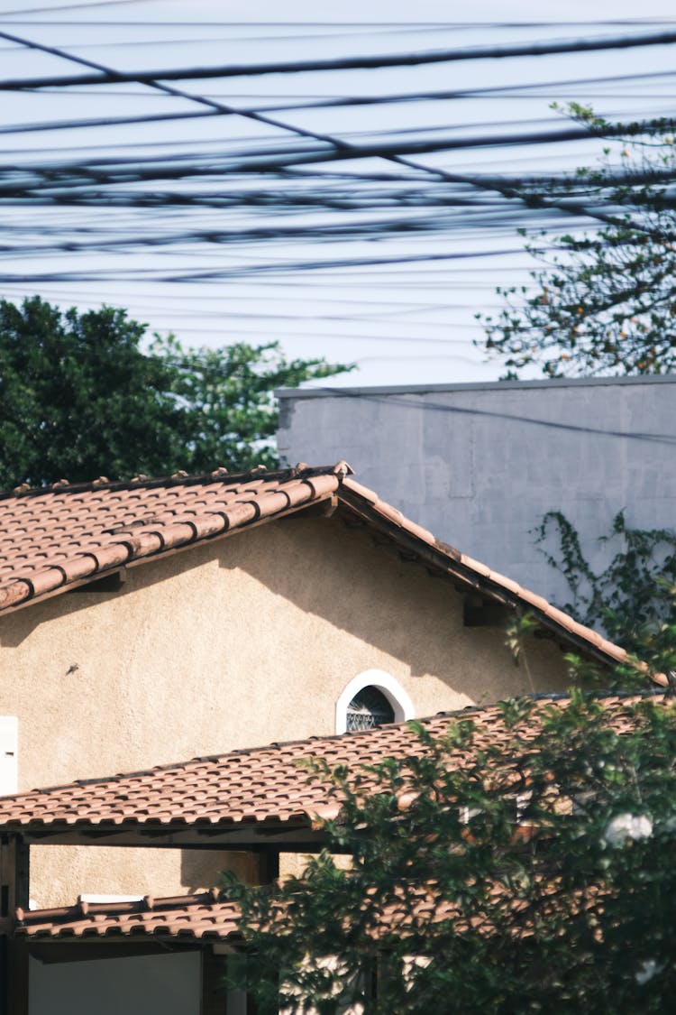 Cables Over House