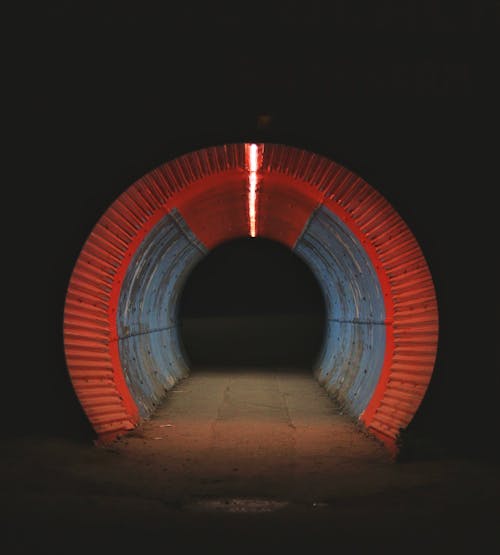 無料 ダーク, チューブ, トンネルの無料の写真素材 写真素材
