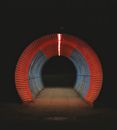 Dark Circular Tunnel