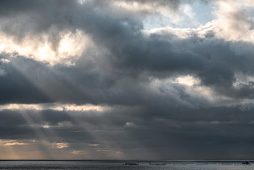 Foto stok gratis angin ribut, awan, horison