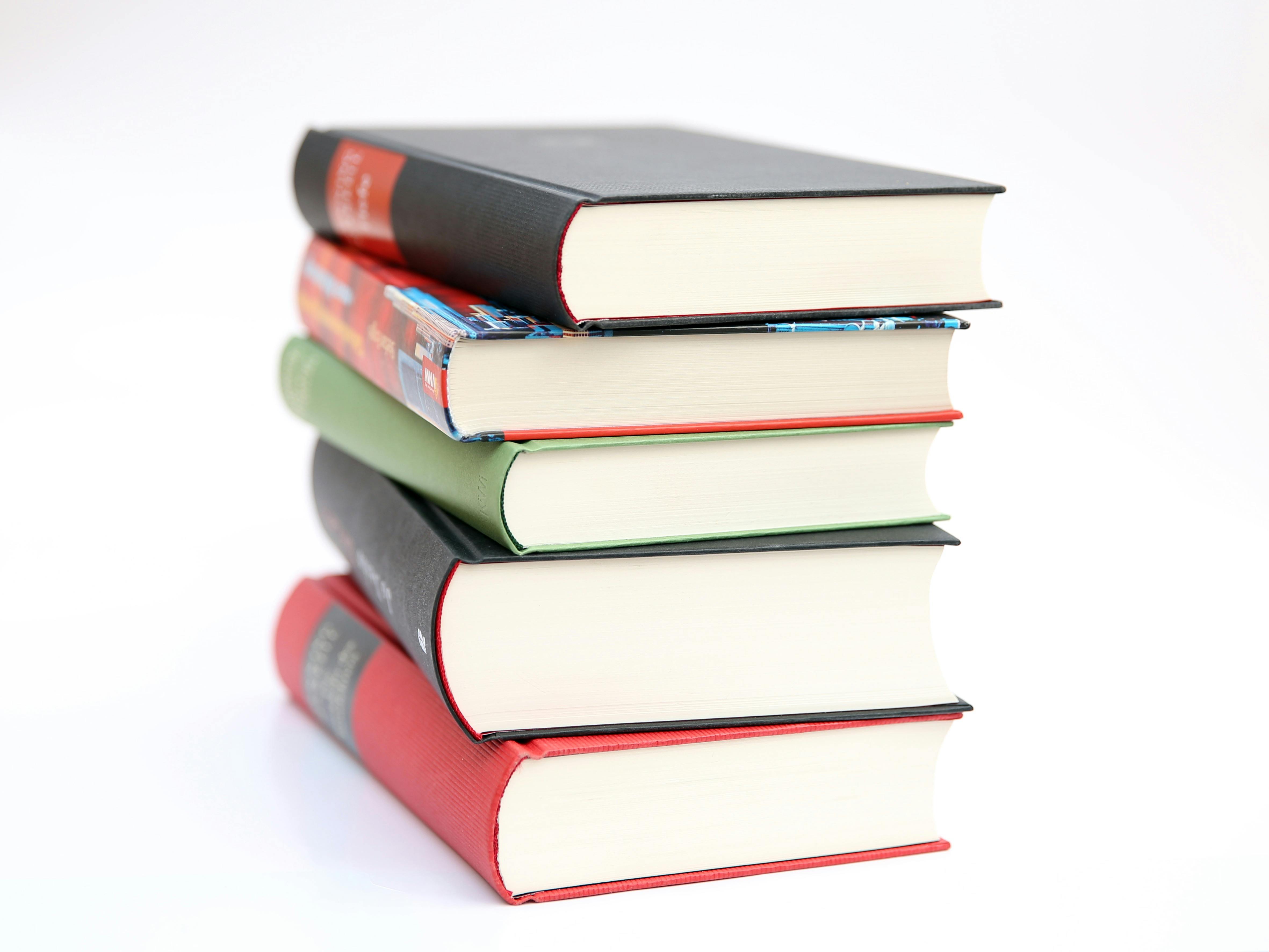 stack of books picture