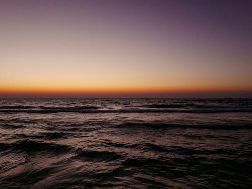 Δωρεάν στοκ φωτογραφιών με γνέφω, δύση του ηλίου, επιφάνεια της θάλασσας