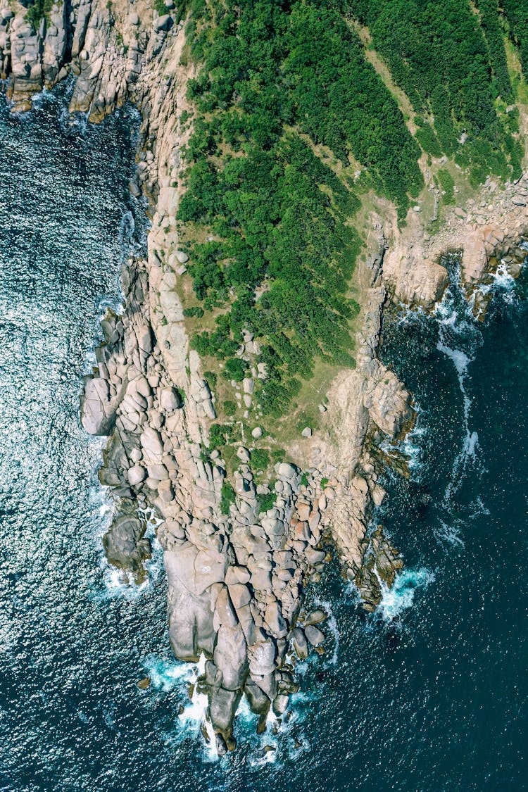 The Scenic View Of The Cape Beglik Tash