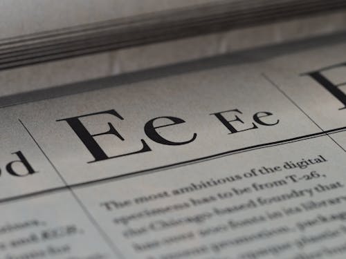 A Paper with Text in Close-up Photography