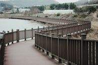 Boardwalk along Lake
