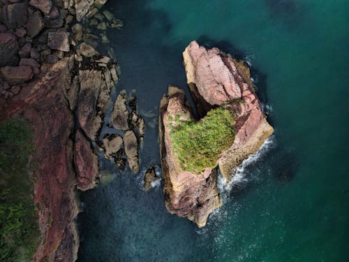 Základová fotografie zdarma na téma letecká fotografie, moře, oceán