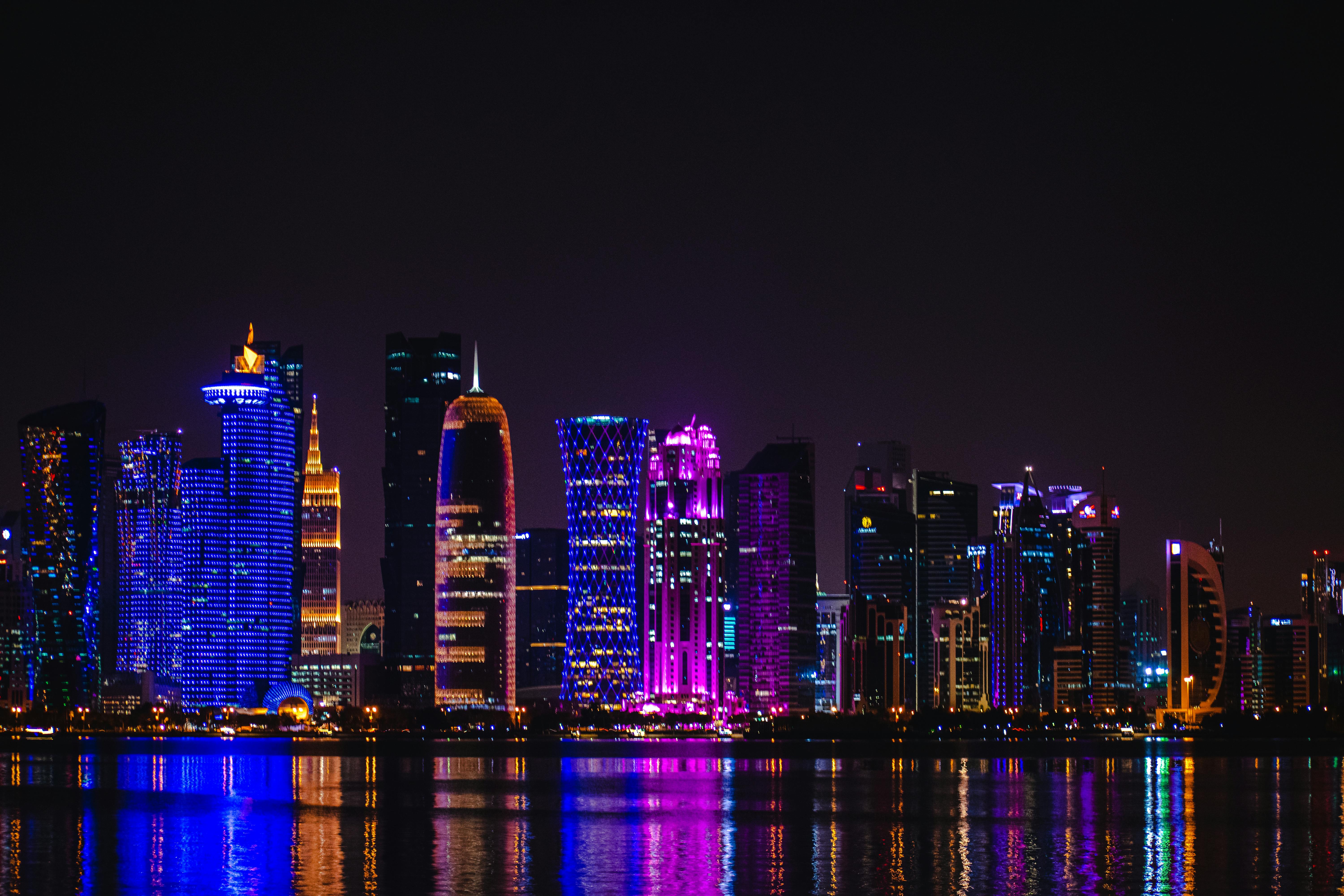 Qatar Skyline Wallpapers  Top Free Qatar Skyline Backgrounds   WallpaperAccess