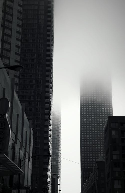 Skyscraper in Fog