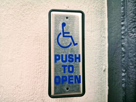 A Metal Signage on the Wall
