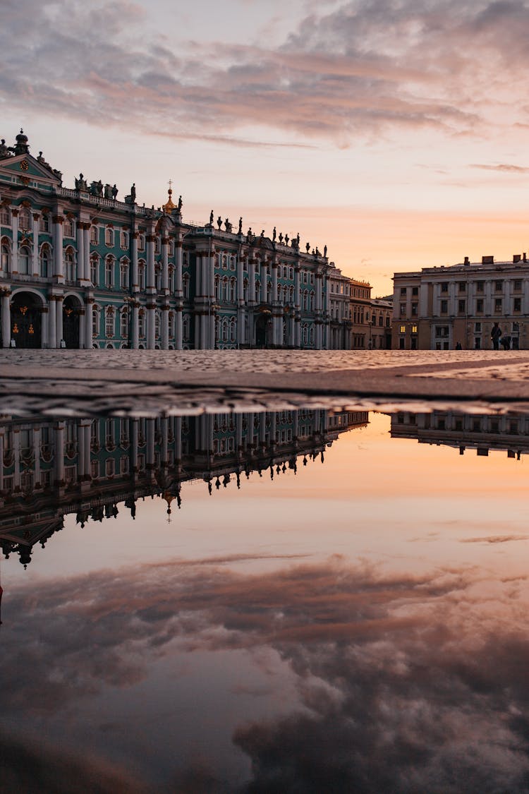 The Winter Palace In St Petersburg Russia