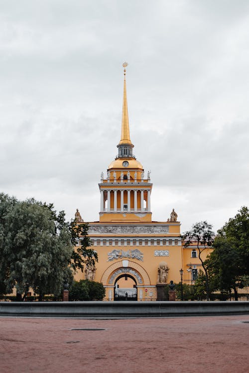 Fotobanka s bezplatnými fotkami na tému budova admirality, exteriér budovy, história