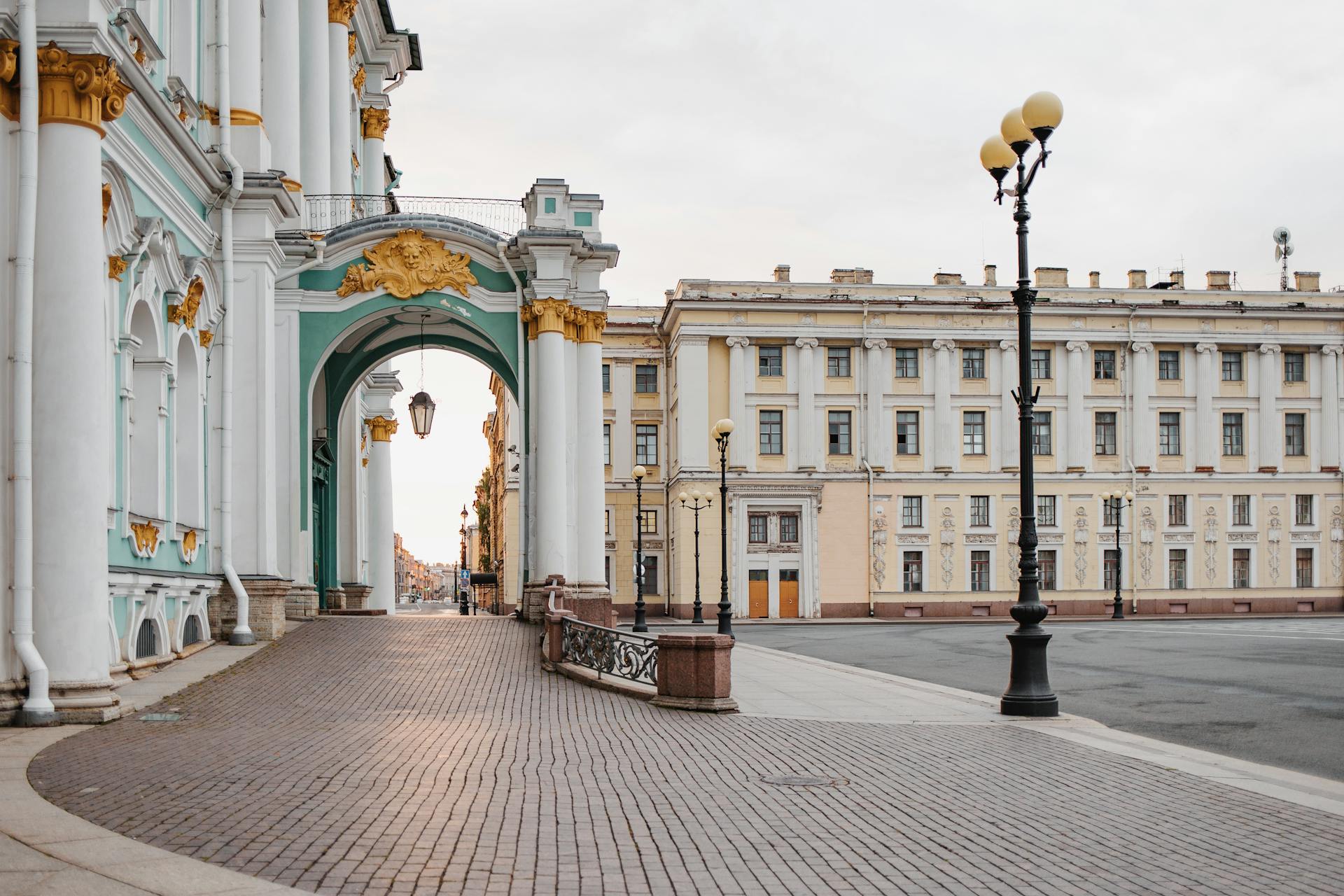 Winter Palace in Saint Petersburg in Russia