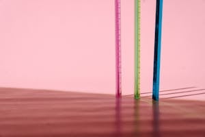 Colorful Rulers use for Measurement