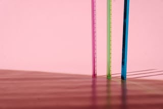 Colorful Rulers use for Measurement