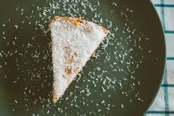 White and Brown Bread on Black Surface