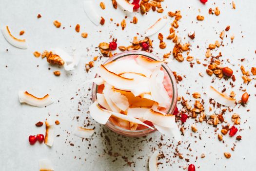 Coconut Water With Pomegranate