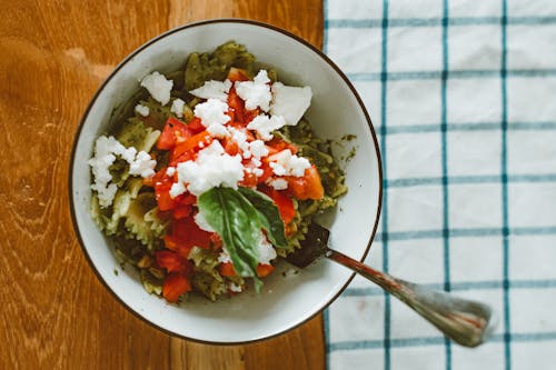 Cooked Food on White Ceramic Bowl