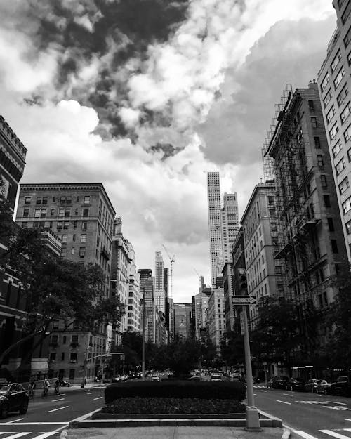 Free stock photo of bn, clouds, manhattan