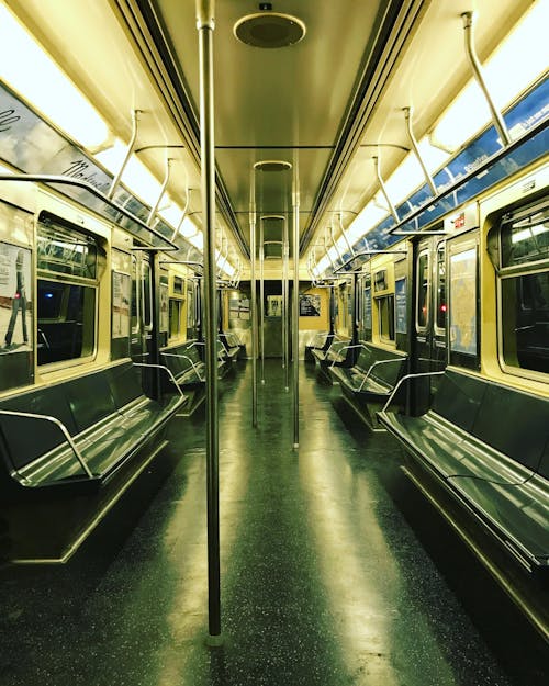 The Interior of a Subway Train