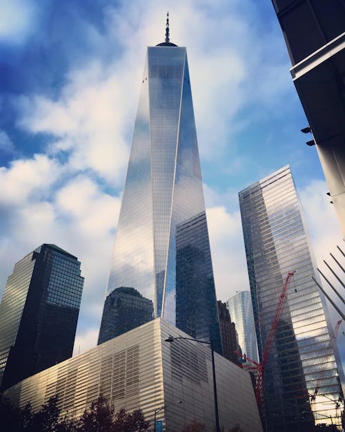 Free stock photo of freedomtower, nyc, sky