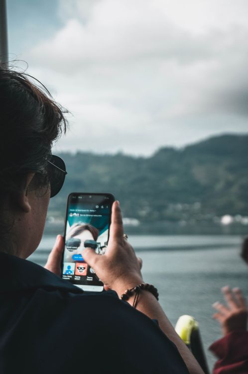 Person Using a Smartphone · Free Stock Photo